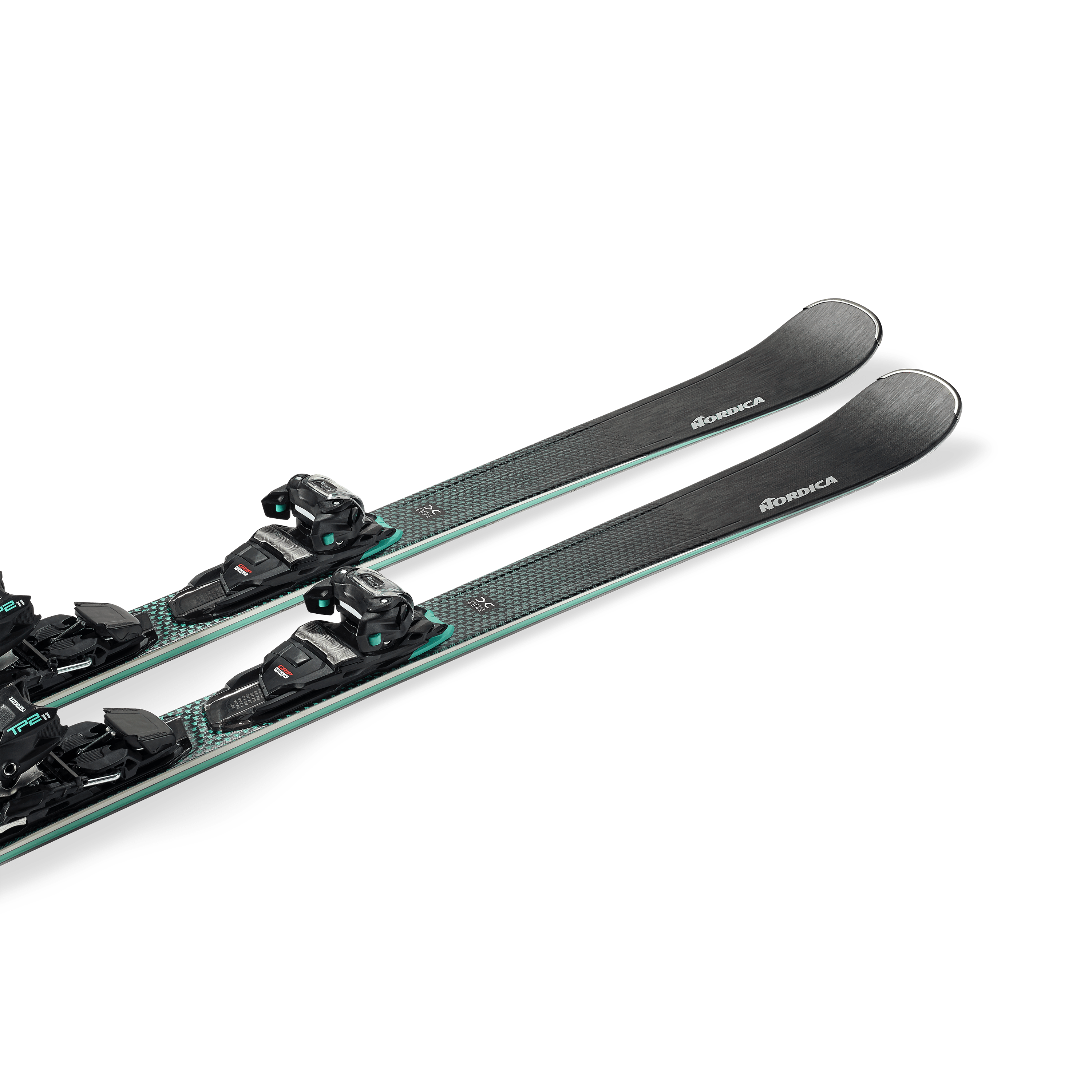Picture of the Nordica Belle dc 72 skis.